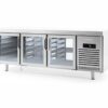 INFRICO - MESA REFRIGERADA PASTELERÍA 6 PUERTAS CRISTAL PASANTES MR 2190 PDCR