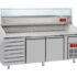 SAVEMAH - MESA REFRIGERADA PIZZA CON VITRINA MRPG-2000